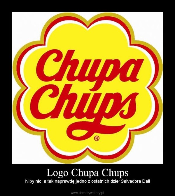 Logo Chupa Chups – Niby nic, a tak naprawdę jedno z ostatnich dzieł Salvadora Dali 