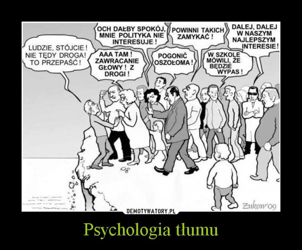 Psychologia tłumu –  