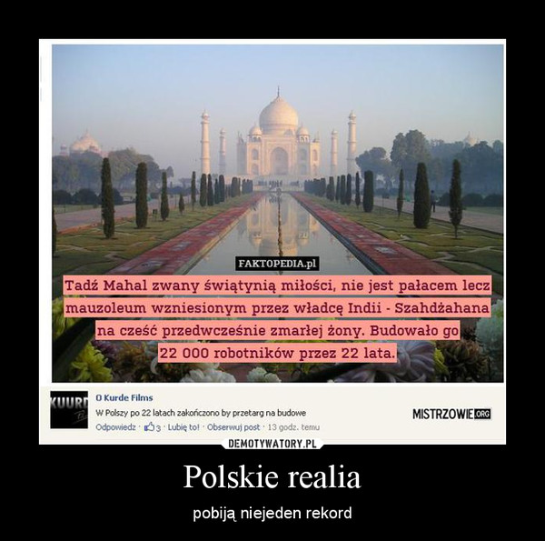 Polskie realia – pobiją niejeden rekord 