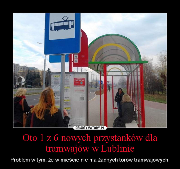 Oto 1 z 6 nowych przystanków dla tramwajów w Lublinie – Problem w tym, że w mieście nie ma żadnych torów tramwajowych  