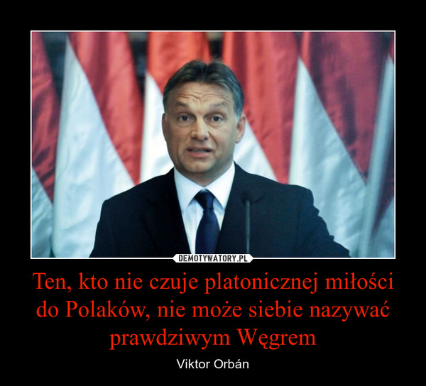 Ten, kto nie czuje platonicznej miłości do Polaków, nie może siebie nazywać prawdziwym Węgrem – Viktor Orbán 