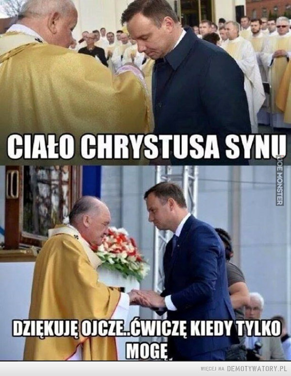 Boskie ciało prezydenta – Demotywatory.pl