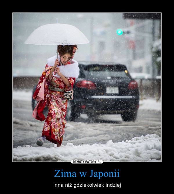 Zima w Japonii – Inna niż gdziekolwiek indziej 
