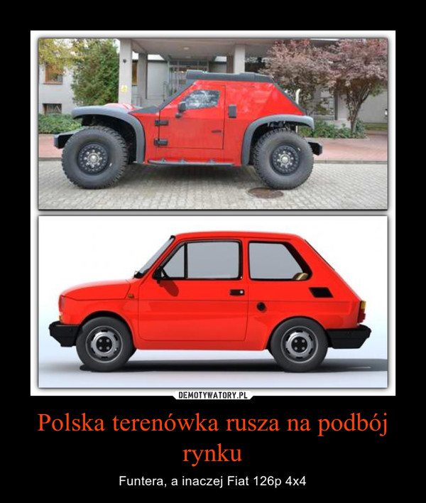 Polska terenówka rusza na podbój rynku – Funtera, a inaczej Fiat 126p 4x4 