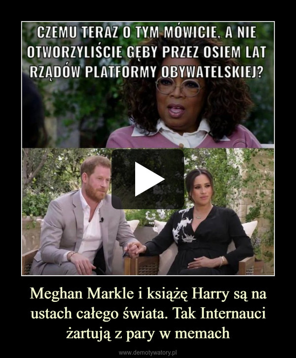 Meghan Markle i książę Harry są na ustach całego świata. Tak Internauci żartują z pary w memach