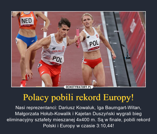 Polacy pobili rekord Europy!