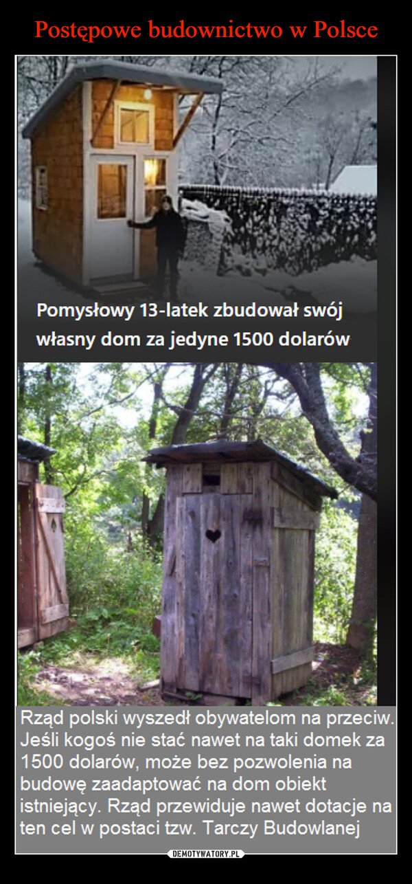 Postępowe budownictwo w Polsce