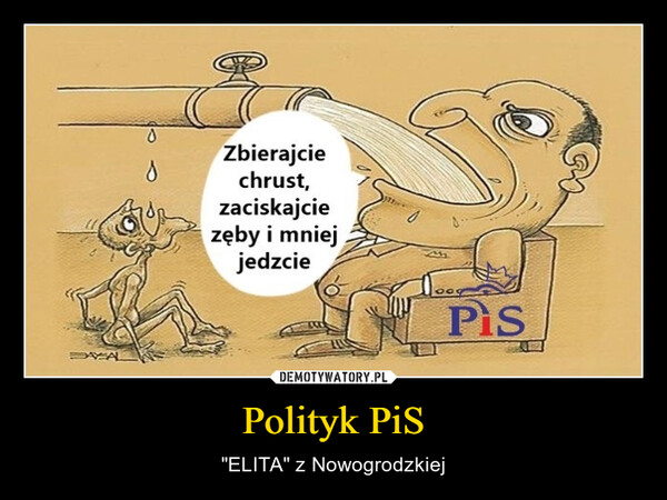Polityk PiS – "ELITA" z Nowogrodzkiej 
