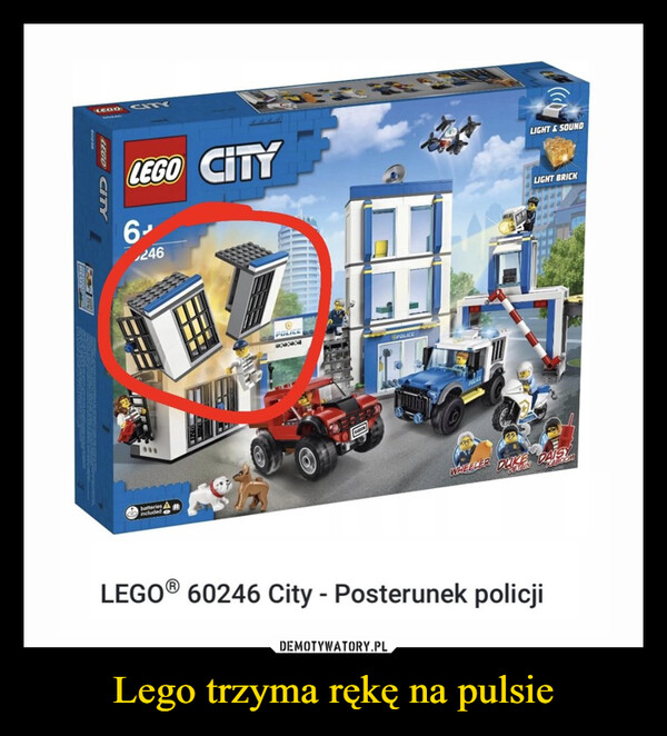 Lego trzyma rękę na pulsie –  