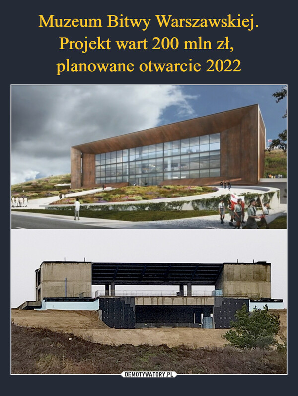 Muzeum Bitwy Warszawskiej. Projekt wart 200 mln zł, 
planowane otwarcie 2022