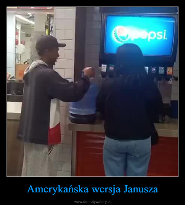 Amerykańska wersja Janusza –  Opepsi.